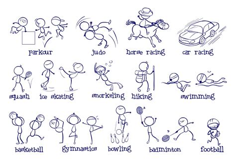 Types of Sports 的图像结果