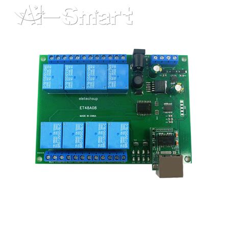 RS485/TCP Modbus Slave Relay Control Module Ethernet | Ubuy India