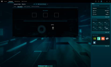 Image result for Predator Sense Blue Screen