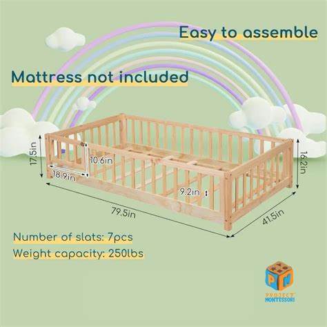 Montessori Floor Bed - Project Montessori