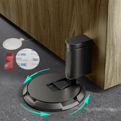 HOOFUS Mechanical Floor Door Stopper,Heavy Duty Door Stops for Bottom ...