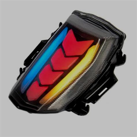 Shark Power Motorcycle Modification Parts Led Tail Light Lamp Refit Br ...