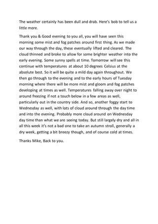 Weather Script 的图像结果