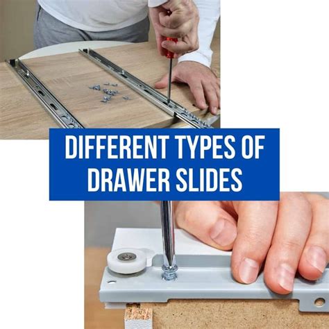 Image result for Different Types of Drawer Slides
