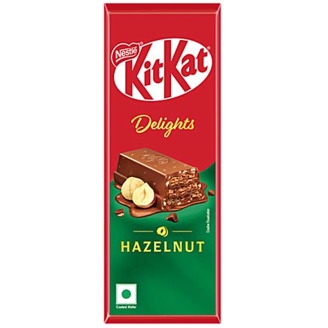 Buy Nestle KitKat Delights Hazelnut Coated Wafer Online at Best Price ...