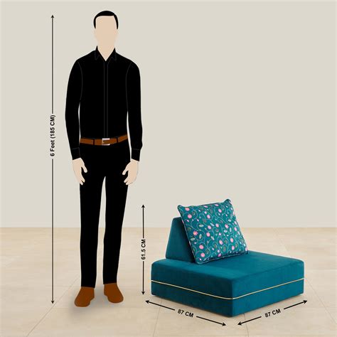 Buy Maya Modular Fabric 1-Seater Sofa with Cushion - Teal from Home ...