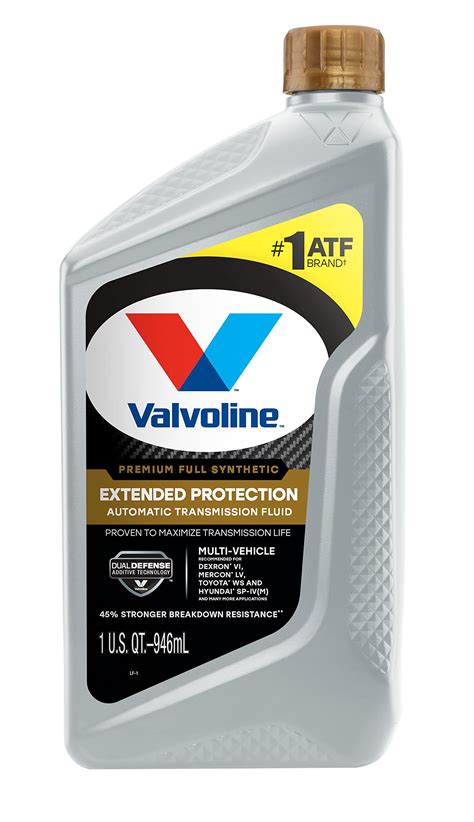 Valvoline Extended Protection Atf Full Synthetic Automatic Transmission ...