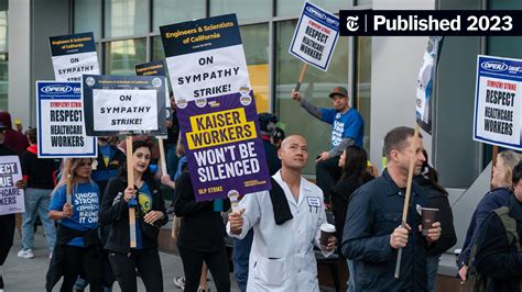 More Than 75,000 Kaiser Permanente Health Care Workers Begin Strike ...