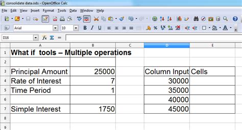 Class 10 IT | Chapter - Spreadsheet | Topic - Scenarios Open Office ...