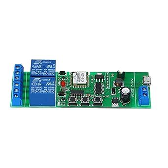 REES52 WiFi Wireless Inching Relay Monentary/Self-Locking Switch Module ...