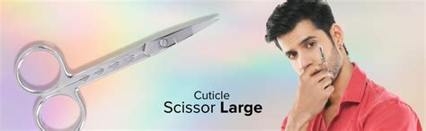 Buy Midazzle Large Cuticle Scissor for moustache and facial hair ...