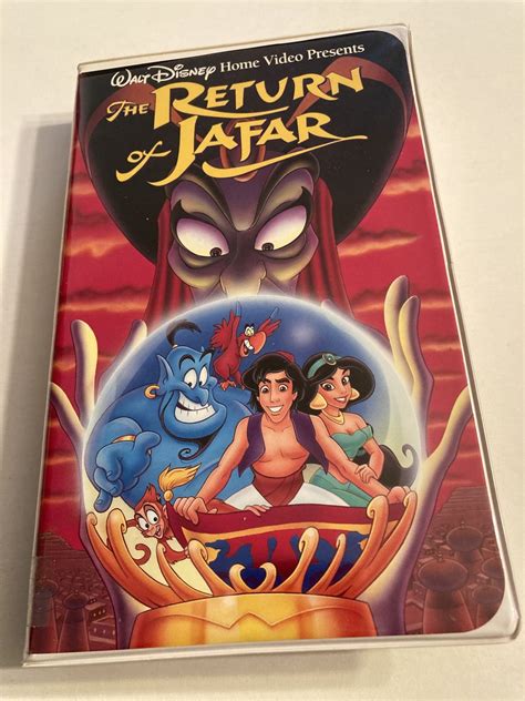 Buy Vintage the Return of Jafar VHS Tape Walt Disney Home Video ...
