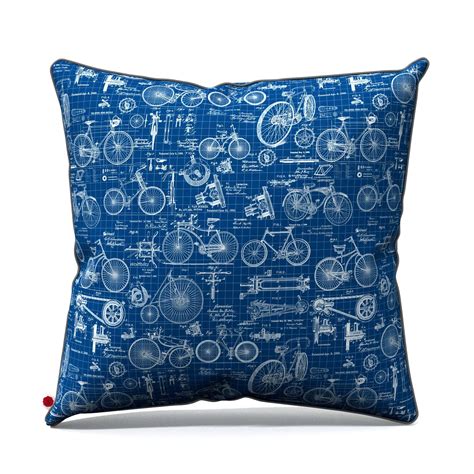Blueprint Bicycles Pillow – Wolff Blitz