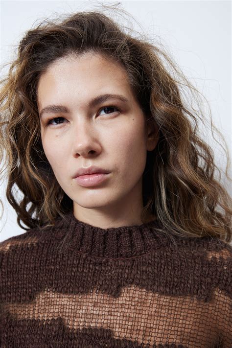 Sheer-Panel Sweater - Dark brown - Ladies | H&M US