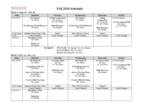 Open Enrollment Fall 2024 | Heartland Christian College