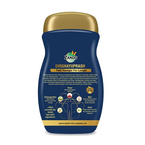 Zandu Anti-AGEs action Dirghayuprash