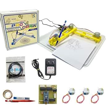 Mini CNC Plotter | Fully Assembled Ready-to-Use 3D Printed Acrylic ...