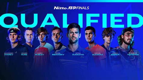 Zverev Rune Nitto ATP Finals 2023 Field Set | Nitto ATP Finals | Tennis