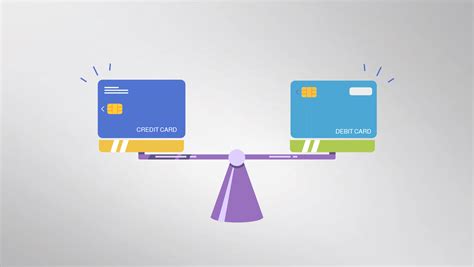 Image result for Debit vs Credit Card Simple