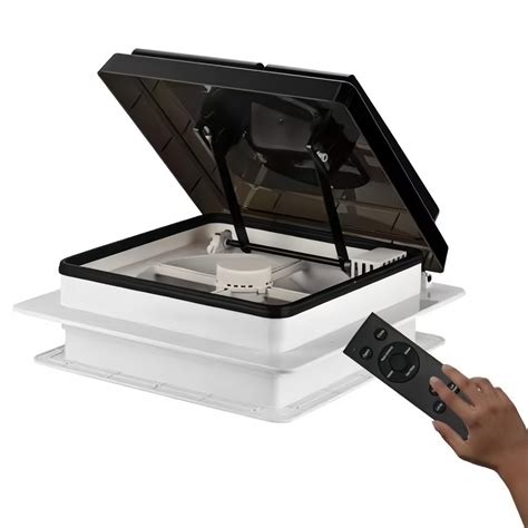 Caravan Roof Vent Fan 360mm 360mm Motorhome Vent Fan Remote ...