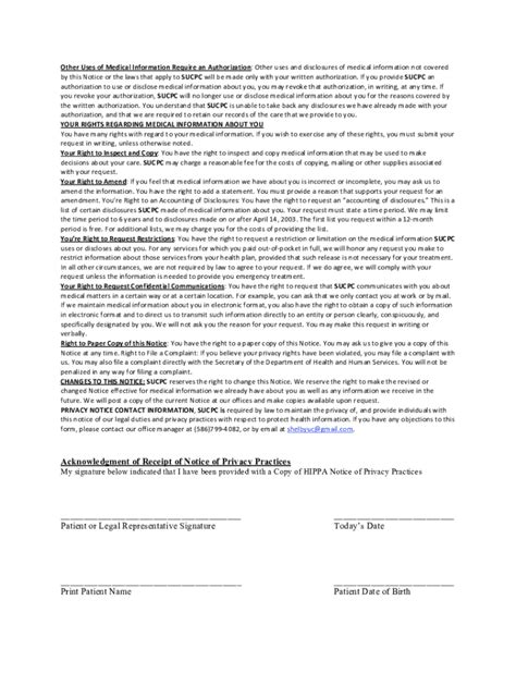 Fillable Online FREE 11+ Sample HIPAA Release Forms in PDF MS WordFree ...