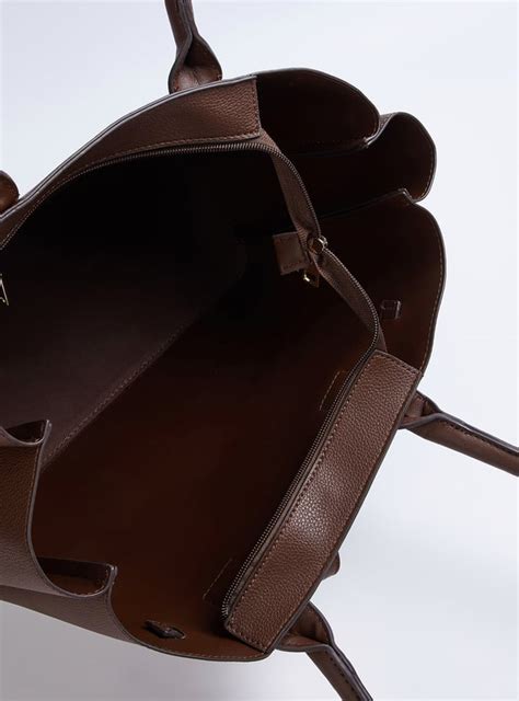 Buy Women Buckle Detail Tote Bag Online at just Rs. 1299.0 ...