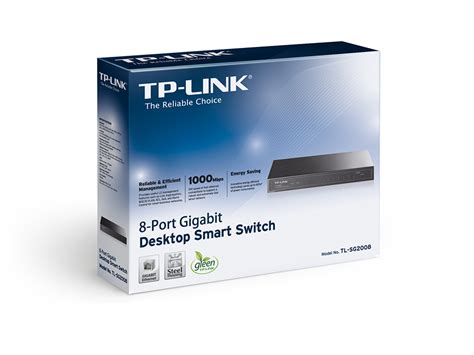 TL-SG2008 | JetStream 8-Port Gigabit Smart Switch | TP-Link India