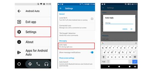 Android Auto Reply Text 的图像结果