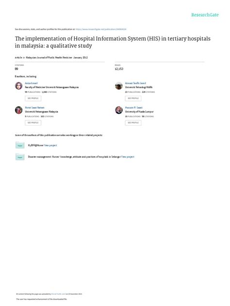 Hospital Information System Implementation Process 的图像结果