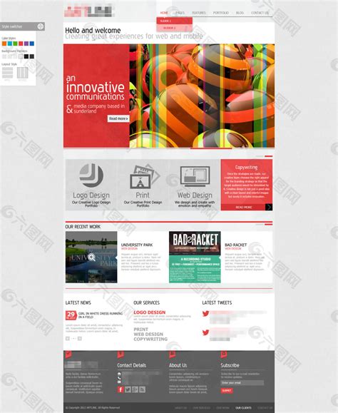 印刷网站首页|网页|企业官网|takashi75 - 原创作品 - 站酷 (ZCOOL)