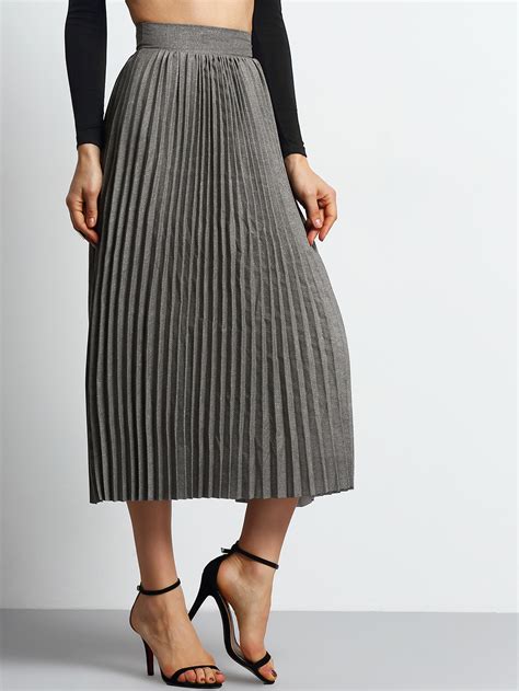 Grey Pleated Skirt Pattern at Cynthia Hewlett blog