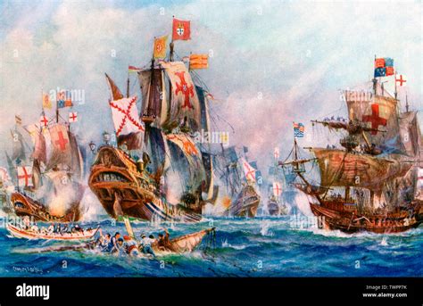 Naval attack 1588 hi-res stock photography and images - Alamy