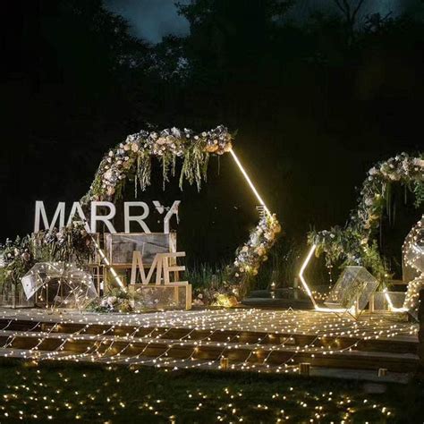 Buy White Hexagonal Wedding Arch Stand, Easy Assembly Sturdy Garden ...
