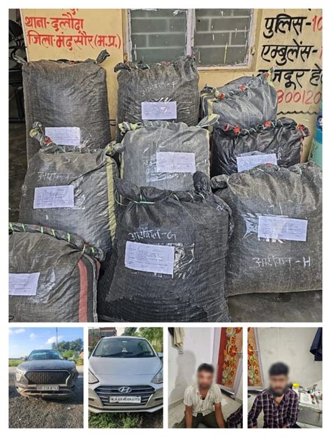 MP Police intensifies crackdown on drug trade: Narcotics worth Rs 83.95 ...