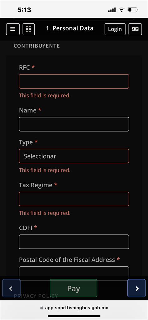How to fill out Mexican fishing license | Bloodydecks