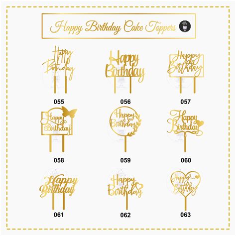 Bulk Deals – Cake Toppers India