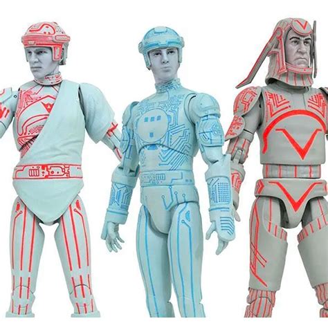 Tron Select Series 1 Action Figure Set - Entertainment Earth