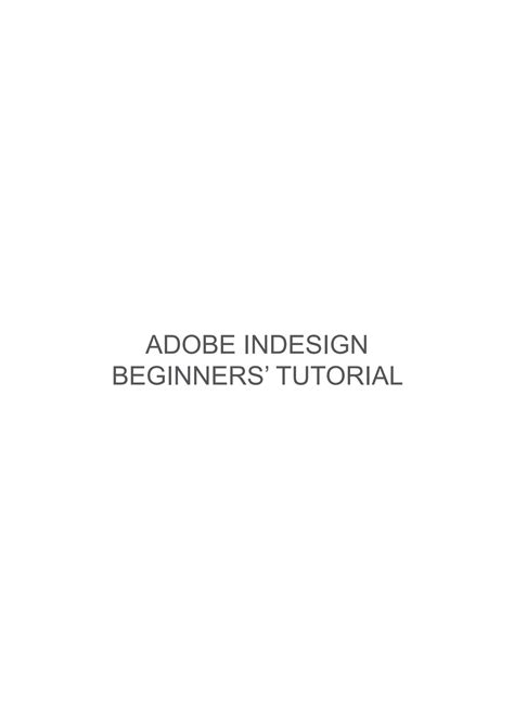 Image result for Adobe InDesign 2017 Tutorial