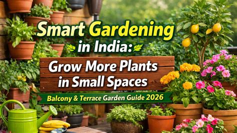 Smart Gardening in India: Grow More Plants in Small Spaces (Balcony &a ...
