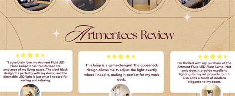 The Artment Fluid LED Floor Lamp with Remote