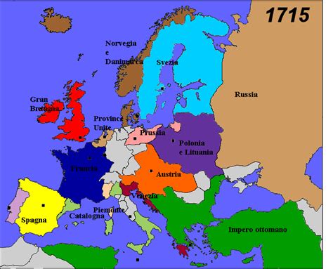 Карта мира 1700 года на русском языке