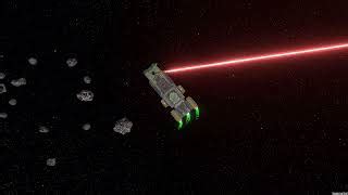 How to Make Laser Using Unity Line Renderer 的图像结果