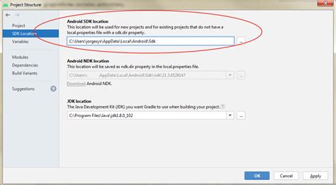 Image result for Android Studio Error Select SDK