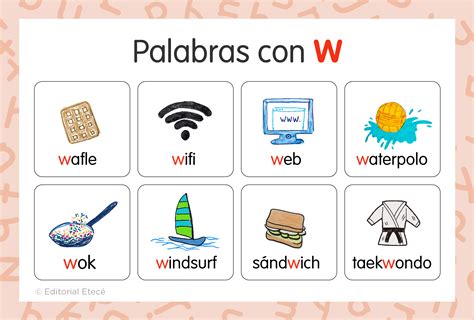 Palabras con r fuerte para niños