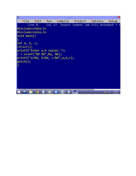 Image result for Scanf Examples