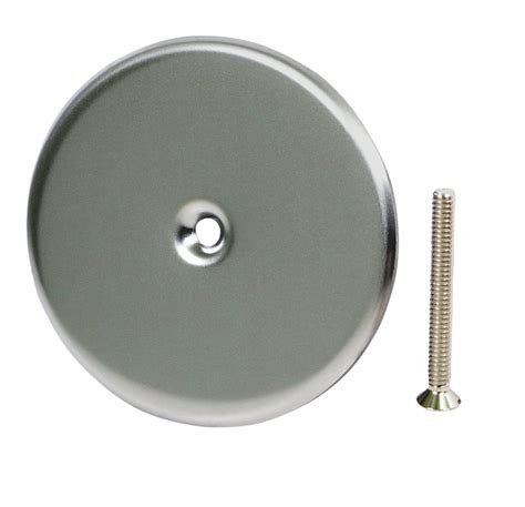 Supply Giant floor Cleanout Cover Plate, 4-Inch, Stainless Steel ...