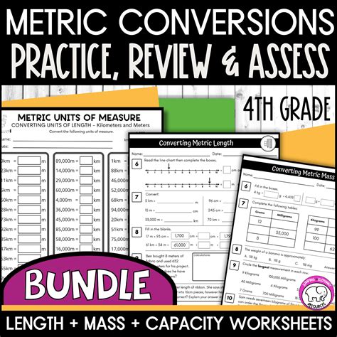 Image result for Metric Conversion Worksheet