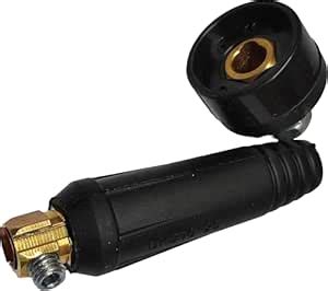 METAPOD 10-25mm Welding Cable Connector Set – 1 Male & 1 Female Plug ...