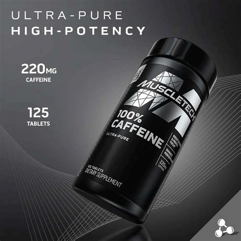 Buy MUSCLETECH 100% CAFFEINE, 125 TABLET(S) Online & Get Upto 60% OFF ...