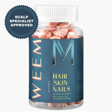 WEEM Hair Skin Nail Vitamin Gummies